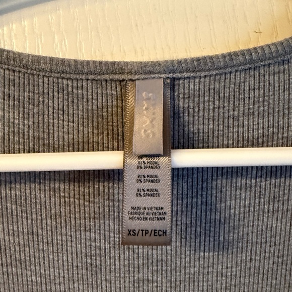 SKIMS Grey Long Sleeve Soft Lounge Maxi Dress - Picture 6 of 7